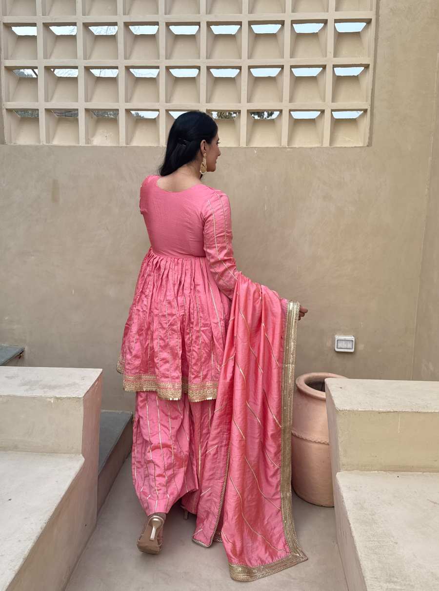 1MODERN VICHITRA SILK EMBROIDERY SEQUENCE WORK TOP SHARARA WITH DUPATTA WHOLESALE PRICE ETHNIC GARMENT (36)