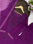 1RICH LOOK GEORGETTE EMBROIDERY WORK TOP PALAZZO WITH DUPATTA FESTIVE WEAR WHOLESALE PRICE ETHNIC GARMENT (16)