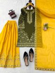 28MODERN NATURAL CREPE THREAD & SEQUENCE WORK TOP PALAZZO WITH DUPATTA FESTIVE WEAR WHOLESALE PRICE ETHNIC GARMENT (12)