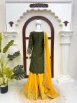 28MODERN NATURAL CREPE THREAD & SEQUENCE WORK TOP PALAZZO WITH DUPATTA FESTIVE WEAR WHOLESALE PRICE ETHNIC GARMENT (12)