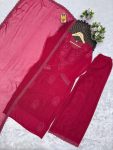 2RICH LOOK GEORGETTE EMBROIDERY WORK TOP PALAZZO WITH DUPATTA FESTIVE WEAR WHOLESALE PRICE ETHNIC GARMENT (13)