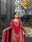 DESIGNER CHINON ZARI & SEQUENCE EMBROIDERY WORK TOP PALAZZO WITH DUPATTA WEDDING WEAR WHOLESALE PRICE ETHNIC GARMENT (4)