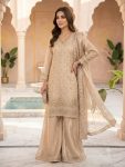 DESIGNER FENDY BEADS WITH SEQUENCE EMBROIDERY & CUT WORK TOP PALAZZO WITH DUPATTA FESTIVAL WEAR WHOLESALE PRICE ETHNIC GARMENT (4)