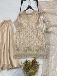 DESIGNER FENDY BEADS WITH SEQUENCE EMBROIDERY & CUT WORK TOP PALAZZO WITH DUPATTA FESTIVAL WEAR WHOLESALE PRICE ETHNIC GARMENT (4)