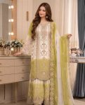 DESIGNER GEORGETTE EMBROIDERY THREAD WORK TOP PALAZZO WITH DUPATTA FESTIVE WEAR WHOLESALE PRICE ETHNIC GARMENT (20)