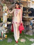 DESIGNER NATURAL SATIN EMBROIDERY WORK TOP BOTTOM WITH DUPATTA OFFICE WEAR WHOLESALE PRICE ETHNIC GARMENT (1)
