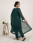 FABULOUS GEORGETTE SEQUENCE EMBROIDERY WORK TOP BOTTOM WITH DUPATTA DAILY WEAR WHOLESALE PRICE ETHNIC GARMENT (2)