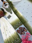 FANCY DUAL TONE STAR GEORGETTE EMBROIDERY THREAD WORK TOP PALAZZO WITH DUPATTA FESTIVE WEAR WHOLESALE PRICE ETHNIC GARMENT (6)