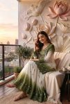 FANCY DUAL TONE STAR GEORGETTE EMBROIDERY THREAD WORK TOP PALAZZO WITH DUPATTA FESTIVE WEAR WHOLESALE PRICE ETHNIC GARMENT (6)