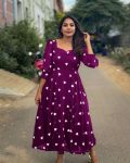 FANCY GEORGETTE EMBROIDERY WORK ONE PIECE PARTY WEAR WHOLESALE PRICE ETHNIC GARMENT (3)