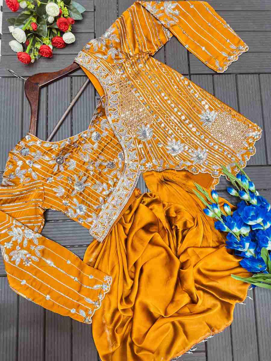 FASHIONABLE RANGOLI SILK EMBROIDEY SEQUENCE WORK LEHENGA CHOLI WITH DUPATTA RECEPTION WEAR WHOLESALE PRICE ETHNIC GARMENT (14)