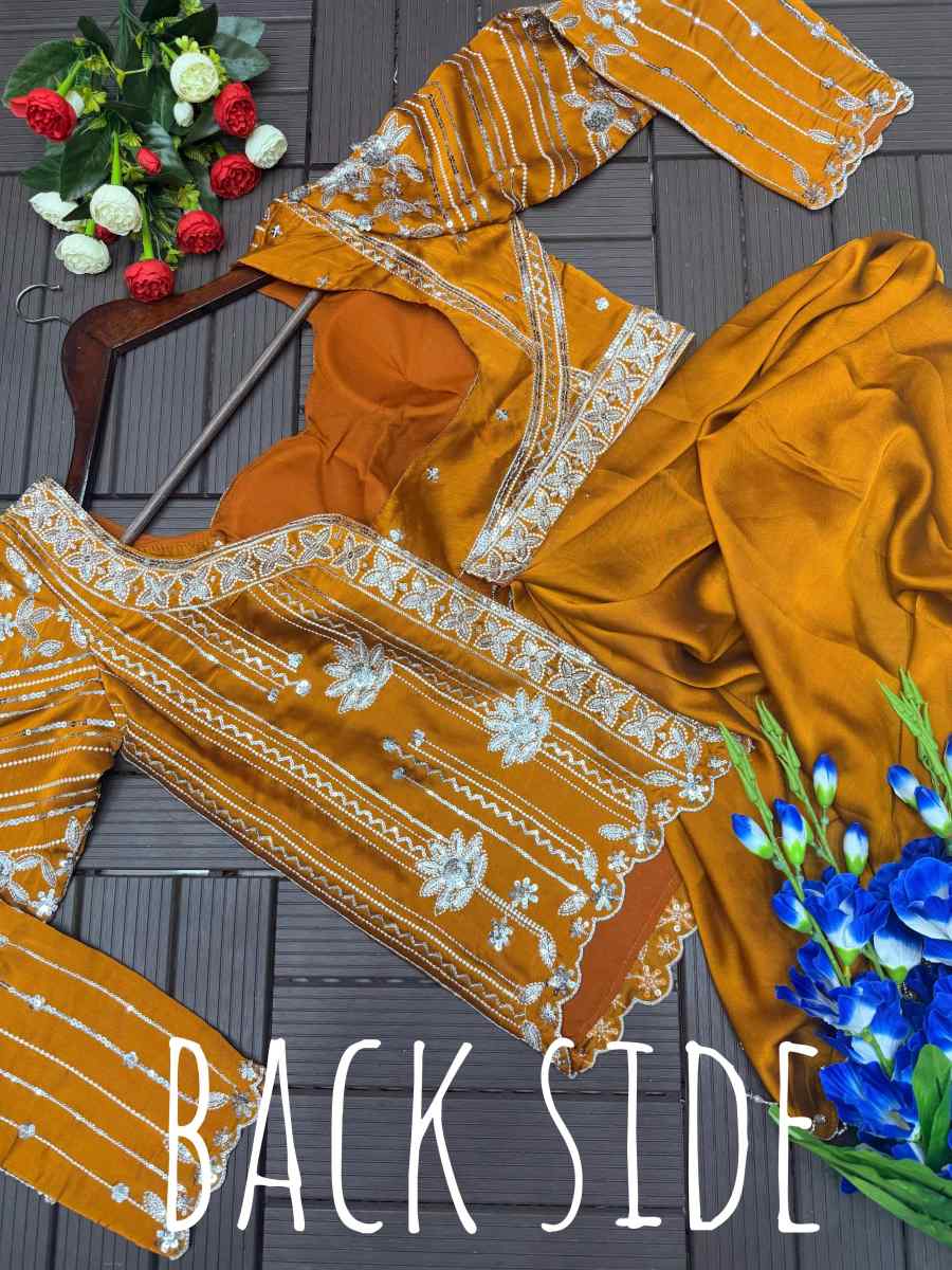 FASHIONABLE RANGOLI SILK EMBROIDEY SEQUENCE WORK LEHENGA CHOLI WITH DUPATTA RECEPTION WEAR WHOLESALE PRICE ETHNIC GARMENT (17)