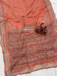 GEORGEOUS FOX GEORGETTE KATDANA AND REAL MIRROR WORK SAREE WITH UNSTITCHED BLOUSE FESTIVAL WEARWHOLESALE PRICE ETHNIC GARMENT (8)