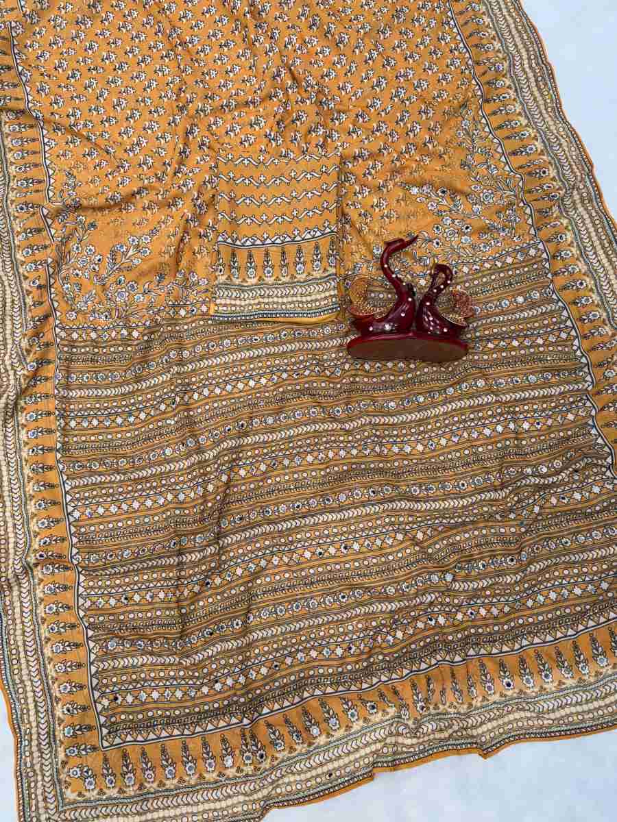 GEORGEOUS FOX GEORGETTE KATDANA AND REAL MIRROR WORK SAREE WITH UNSTITCHED BLOUSE FESTIVAL WEARWHOLESALE PRICE ETHNIC GARMENT (17)