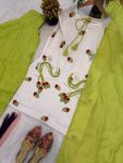 LATEST CAMERIC COTTON MULTI NEEDLE EMBROIDERY WORK TOP PATIYALA WITH DUPATTA OFFICE WEAR WHOLESALE PRICE ETHNIC GARMENT (15)