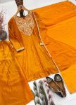 LATEST FENDY SILK EMBROIDERY CODING SEQUENCE WORK TOP PALAZZO WITH DUPATTA SEASONABLE WEAR WHOLESALE PRICE ETHNIC GARMENT (2)