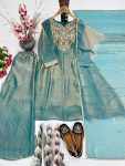 LATEST FENDY SILK EMBROIDERY CODING SEQUENCE WORK TOP PALAZZO WITH DUPATTA SEASONABLE WEAR WHOLESALE PRICE ETHNIC GARMENT (8)