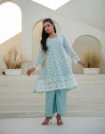 LATEST MAL MAL EMBROIDEY SEQUNCE WORK TOP BOTTOM WITH DUPATTA FESTIVAL WEAR WHOLESALE PRICE ETHNIC GARMENT (11)