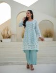 LATEST MAL MAL EMBROIDEY SEQUNCE WORK TOP BOTTOM WITH DUPATTA FESTIVAL WEAR WHOLESALE PRICE ETHNIC GARMENT (11)