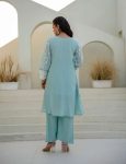 LATEST MAL MAL EMBROIDEY SEQUNCE WORK TOP BOTTOM WITH DUPATTA FESTIVAL WEAR WHOLESALE PRICE ETHNIC GARMENT (11)