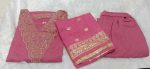 LATEST REYON EMBROIDERY WORK TOP BOTTOM WITH DUPATTA DAILY WEAR WHOLESALE PRICE ETHNIC GARMENT (2)