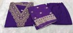 LATEST REYON EMBROIDERY WORK TOP BOTTOM WITH DUPATTA DAILY WEAR WHOLESALE PRICE ETHNIC GARMENT (10)