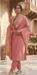 LATEST REYON EMBROIDERY WORK TOP BOTTOM WITH DUPATTA DAILY WEAR WHOLESALE PRICE ETHNIC GARMENT (2)