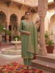 LATEST REYON EMBROIDERY WORK TOP BOTTOM WITH DUPATTA DAILY WEAR WHOLESALE PRICE ETHNIC GARMENT (6)