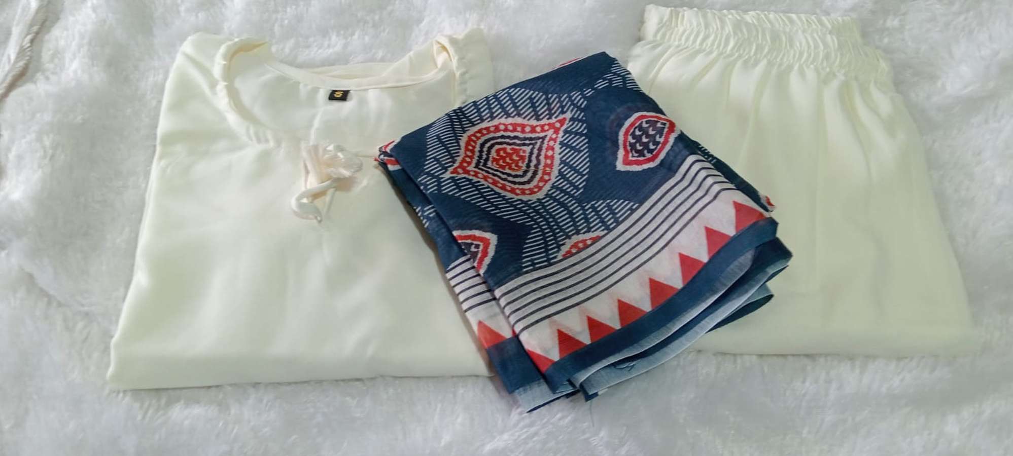 LATEST REYON PLAIN WORK TOP BOTTOM WITH DUPATTA OFFICE WEAR WHOLESALE PRICE ETHNIC GARMENT (1)