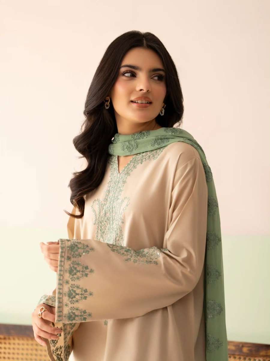 LATEST ROMAN SILK EMBROIDERY SEQUENCE WORK TOP PALAZZO WITH DUPATTA CASUAL WEAR WHOLESALE PRICE ETHNIC GARMENT (4)