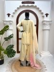 LUXURY REYON THRED WITH SEQUNCE WORK TOP BOTTOM AND DUPATTA SEASONABLE WEAR WHOLESALE PRICE ETHNIC GARMENT (2)