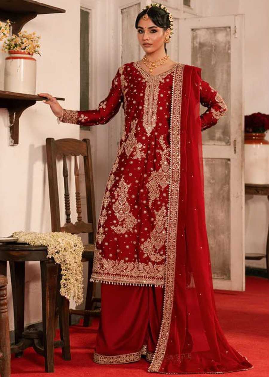 LUXURY ROMAN SILK THREAD WITH SEQUNCE WITH RIVET MOTI WORK TOP PALAZZO WITH DUPATTA WEDDING WEAR WHOLESALE PRICE ETHNIC GARMENT (3)