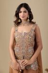 LUXURY VISCOSE CHINON SEQUENCE COADING EMBROIDERY WORK TOP PALAZZO WITH DUPATTA PARTY WEAR WHOLESALE PRICE ETHNIC GARMENT (6)