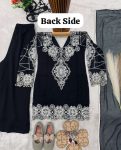 MODERN GEORGETTE EMBROIDERY SEQUENCE WORK KID’S TOP PALAZZO WITH DUPATTA CASUAL WEAR WHOLESALE PRICE ETHNIC GARMENT (6)