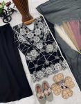 MODERN GEORGETTE EMBROIDERY SEQUENCE WORK KID’S TOP PALAZZO WITH DUPATTA CASUAL WEAR WHOLESALE PRICE ETHNIC GARMENT (6)