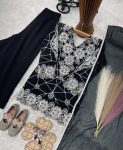 MODERN GEORGETTE EMBROIDERY SEQUENCE WORK KID’S TOP PALAZZO WITH DUPATTA CASUAL WEAR WHOLESALE PRICE ETHNIC GARMENT (6)