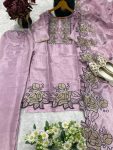 MODERN GMC SILK EMBROIDERY WORK TOP BOTTOM WITH DUPATTA FESTIVAL WEAR WHOLESALE PRICE ETHNIC GARMENT (11)