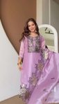 MODERN GMC SILK EMBROIDERY WORK TOP BOTTOM WITH DUPATTA FESTIVAL WEAR WHOLESALE PRICE ETHNIC GARMENT (11)