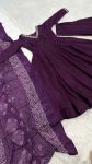 MODERN JALPARI SILK SEQUINS WORK GOWN PALAZZO WITH DUPATTA SEASONABLE WEAR WHOLESALE PRICE ETHNIC GARMENT (3)