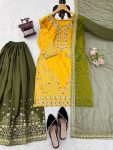 MODERN NATURAL CREPE THREAD & SEQUENCE WORK TOP PALAZZO WITH DUPATTA FESTIVE WEAR WHOLESALE PRICE ETHNIC GARMENT (11)
