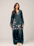 MODERN PREMIUM FRENCH CRAPE THREAD EMBROIDERY WORK CO-ORD SET DAILY WEAR WHOLESALE PRICE ETHNIC GARMENT (4)
