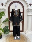 MODERN RAYON THREAD WORK CO-ORD SET OFFICE WEAR WHOLESALE PRICE ETHNIC GARMENT (6)