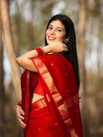 MODERN SOFT COTTON WEAVING WORK SAREE WITH UNSTITCHED BLOUSE FESTIVAL WEAR WHOLESALE PRICE ETHNIC GARMENT (3)