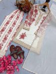 MODERN STAR GEORGETTE EMBROIDERY SEQUENCE WORK TOP PALAZZO WITH DUPATTA FESTIVE WEAR WHOLESALE PRICE ETHNIC GARMENT (10)