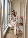 MODERN STAR GEORGETTE EMBROIDERY SEQUENCE WORK TOP PALAZZO WITH DUPATTA FESTIVE WEAR WHOLESALE PRICE ETHNIC GARMENT (10)