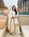 MODERN VICHITRA SILK EMBROIDERY SEQUENCE WORK TOP SHARARA WITH DUPATTA WHOLESALE PRICE ETHNIC GARMENT (11)