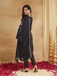 MODERN VISCOSE RAYON SLUB SEQUENCE CODING EMBROIDERY WORK TOP BOTTOM WITH DUPATTA DAILY WEAR WHOLESALE PRICE ETHNIC GARMENT (16)