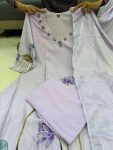 MOST PICKED CHINON HAND WORK TOP BOTTOM WITH DUPATTA DAILY WEAR WHOLESALE PRICE ETHNIC GARMENT (5)