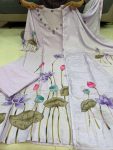 MOST PICKED CHINON HAND WORK TOP BOTTOM WITH DUPATTA DAILY WEAR WHOLESALE PRICE ETHNIC GARMENT (5)