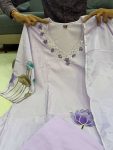 MOST PICKED CHINON HAND WORK TOP BOTTOM WITH DUPATTA DAILY WEAR WHOLESALE PRICE ETHNIC GARMENT (5)